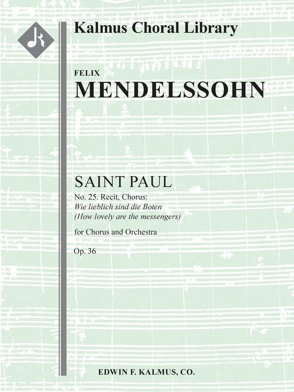 St Paul Oratorio: How Lovely Are the Messengers Cover Image