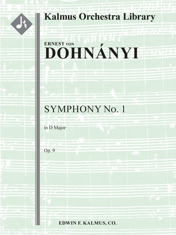 Symphony No. 1 in D minor, Op. 9 Cover Image