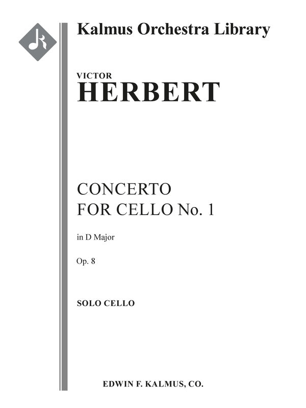 Cello Concerto No. 1 in D, Op. 8 Cover Image