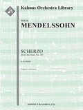 Scherzo in G minor from the Octet, Op. 20 (composer's orchestration) Cover Image