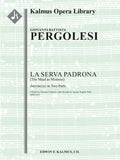 La Serva Padrona (The Maid as Mistress) [Italian text] Cover Image