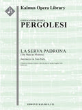 La Serva Padrona (The Maid as Mistress) [Italian text] Cover Image