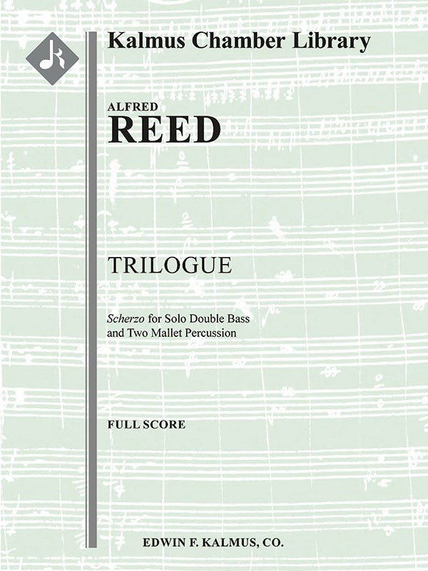 Trilogue (Scherzo for Solo Double Bass and Two Mallet Percussion) Cover Image