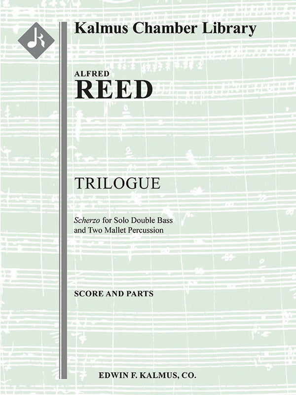 Trilogue (Scherzo for Solo Double Bass and Two Mallet Percussion) Cover Image