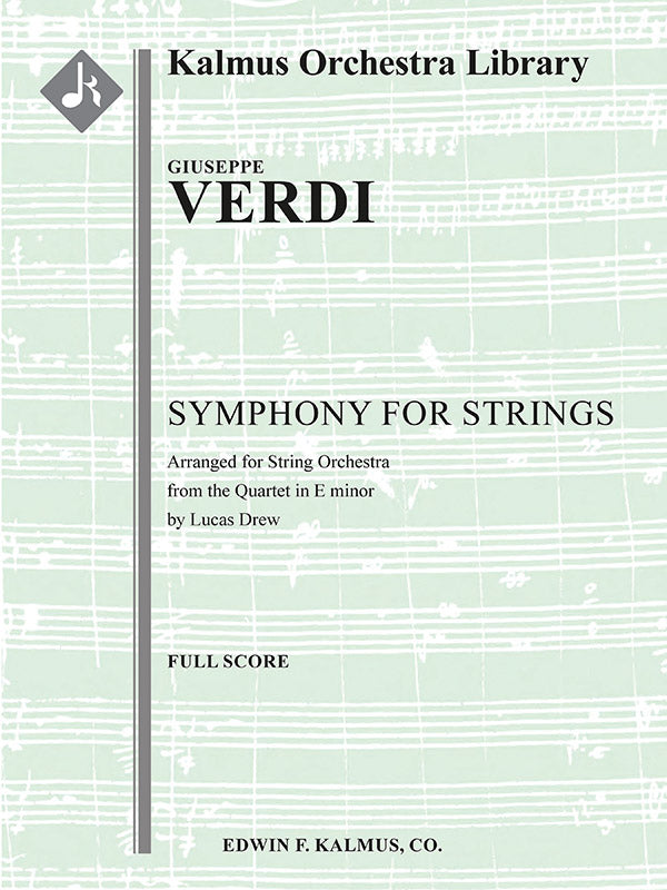 Symphony for Strings in E minor Cover Image