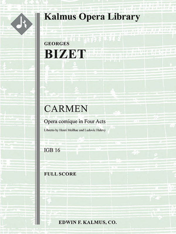 Carmen (original French edition, engraved) Cover Image