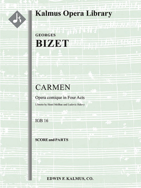 Carmen (original French edition, engraved) Cover Image