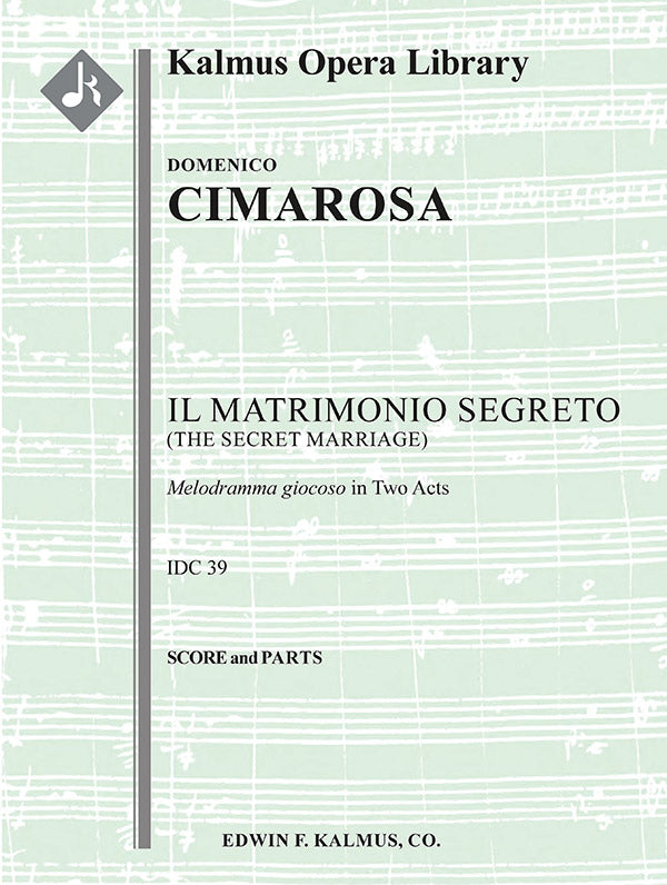 Il Matrimonio Segreto (The Secret Marriage, complete) Cover Image