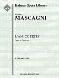 L'amico Fritz: Opera in Three Acts Cover Image