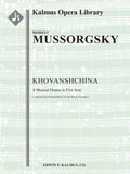 Khovanshchina: National Music Drama in Five Acts (complete) Cover Image