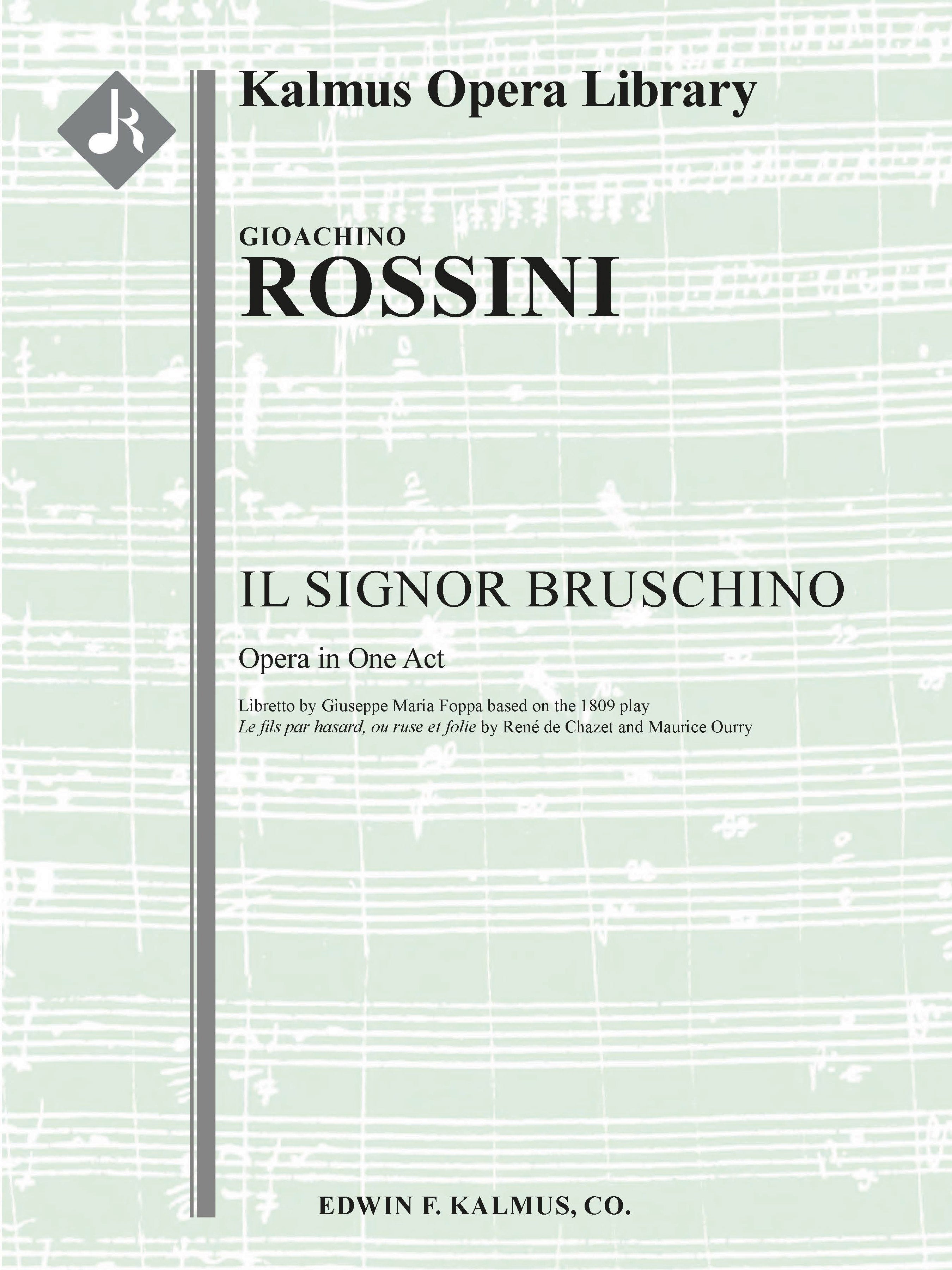 Il Signor Bruschino (complete opera) Cover Image