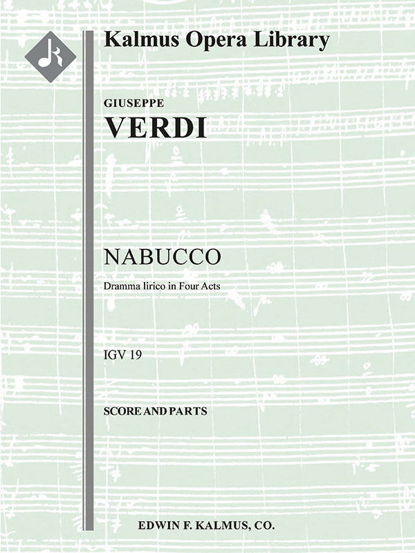 Nabucco (Complete Opera) Cover Image