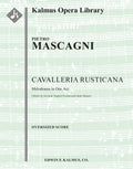 Cavalleria Rusticana [engraved, original edition] Cover Image