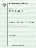 Cavalleria Rusticana  (engraved, original edition) Cover Image