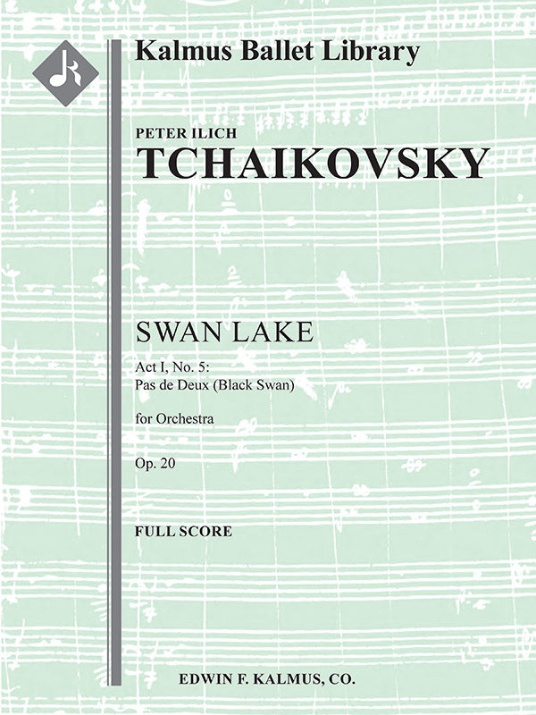Swan Lake, Op. 20: Act I, No. 5: Pas de Deux (Black Swan) Cover Image