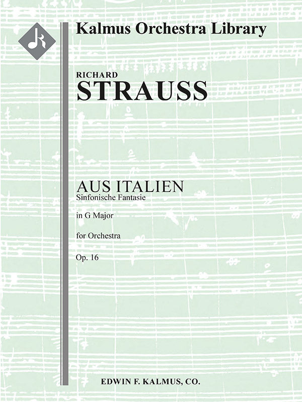 Aus Italien, Op. 16 Cover Image