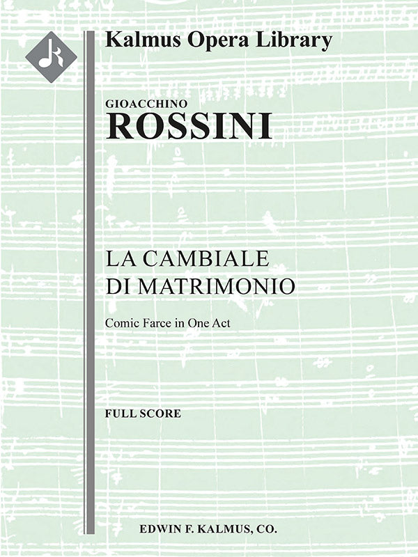 Cambiale di Matrimonio, La Cover Image