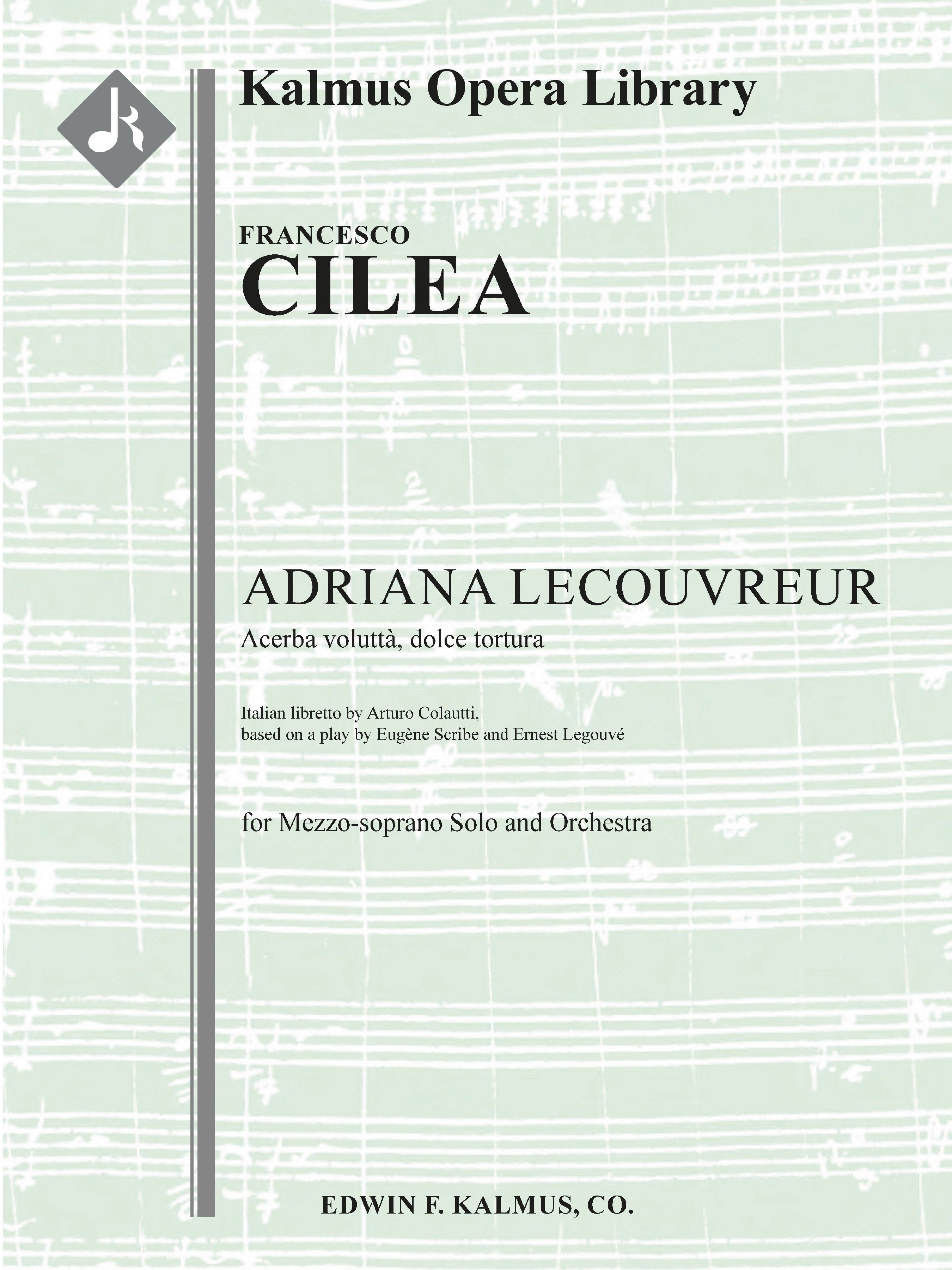 Adriana Lecouvreur: Act II, Aria: Acerba voluta (mezzo-soprano) Cover Image