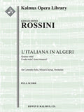 L'Italiana in Algeri; No. 4: Act I, Coro e Cavatina: Quanto roba!; Cruda sorte! Amor tiranno! (contralto) Cover Image