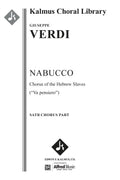 Nabucco, Part III: Va pensiero (Chorus of the Enslaved Jews) (excerpt) Cover Image