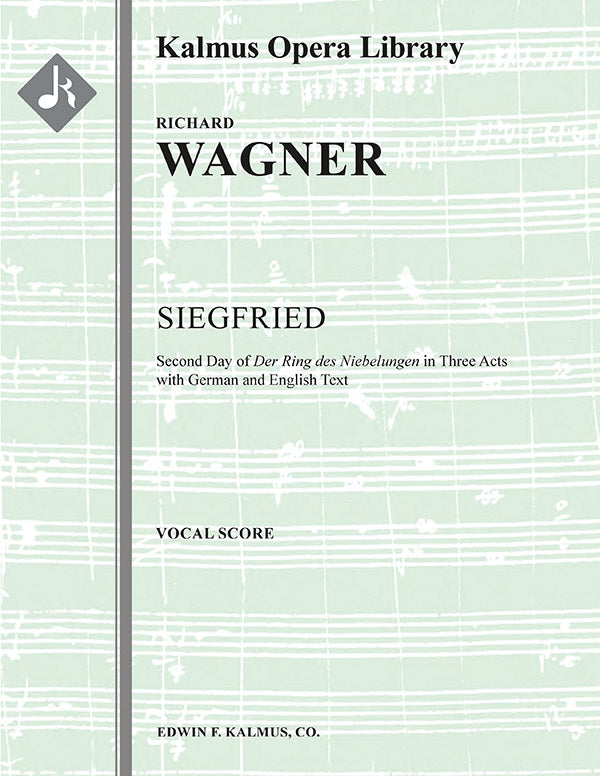 Siegfried (original) (Der Ring des Nibelungen, Teil III) Cover Image