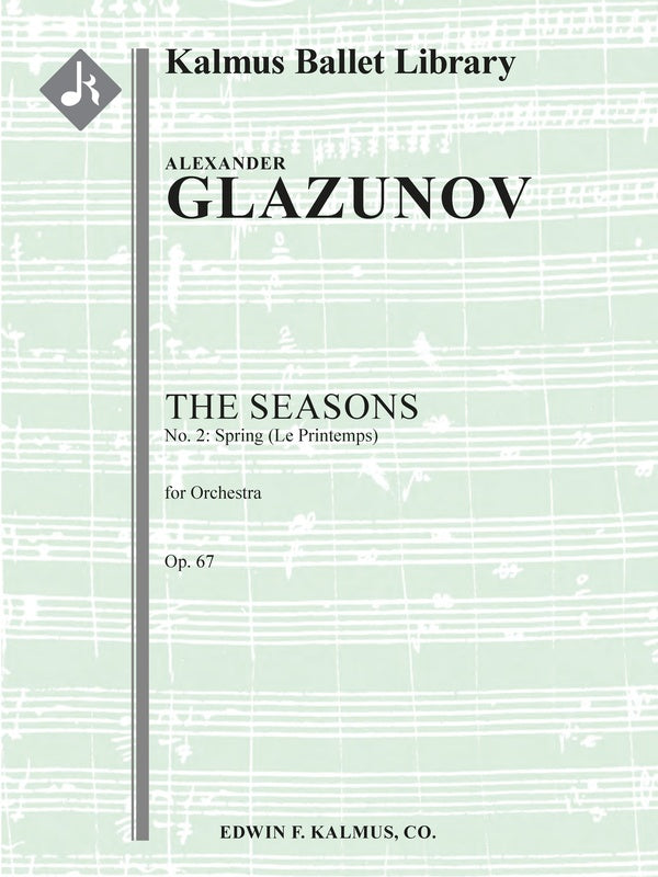 The Seasons, Op. 67, No. 2: Spring (Le Printemps) Cover Image