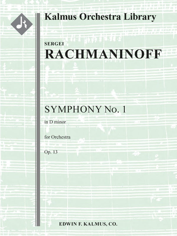 Symphony No. 1 in D minor, Op. 13 Cover Image