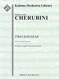 Two Sonatas (Due Sonate) for Horn (or English Horn) and Strings Cover Image