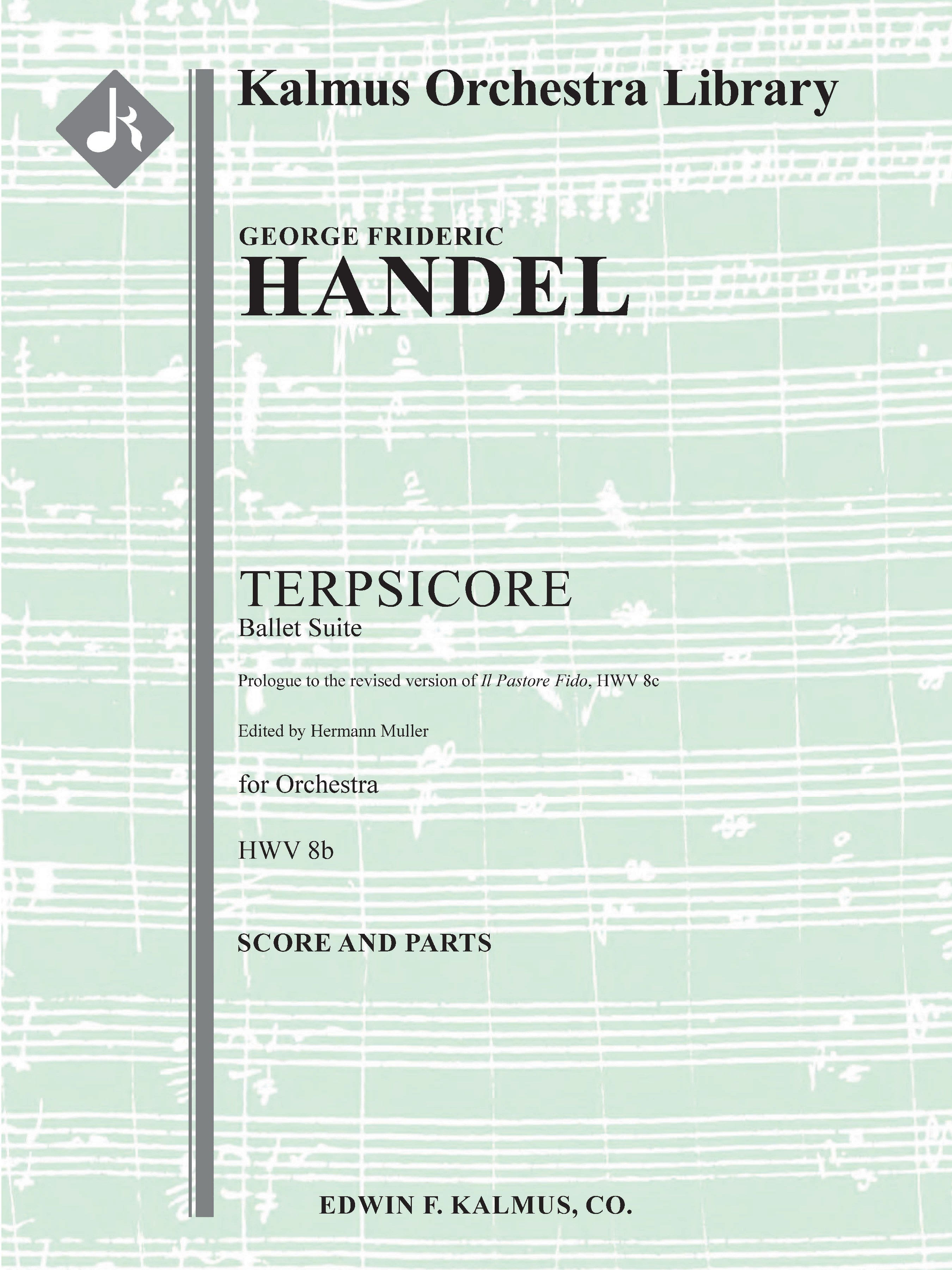 Terpsicore Ballet Suite, HWV 8b [Prologue to the revised version of Il Pastor Fido, HWV 8c] Cover Image