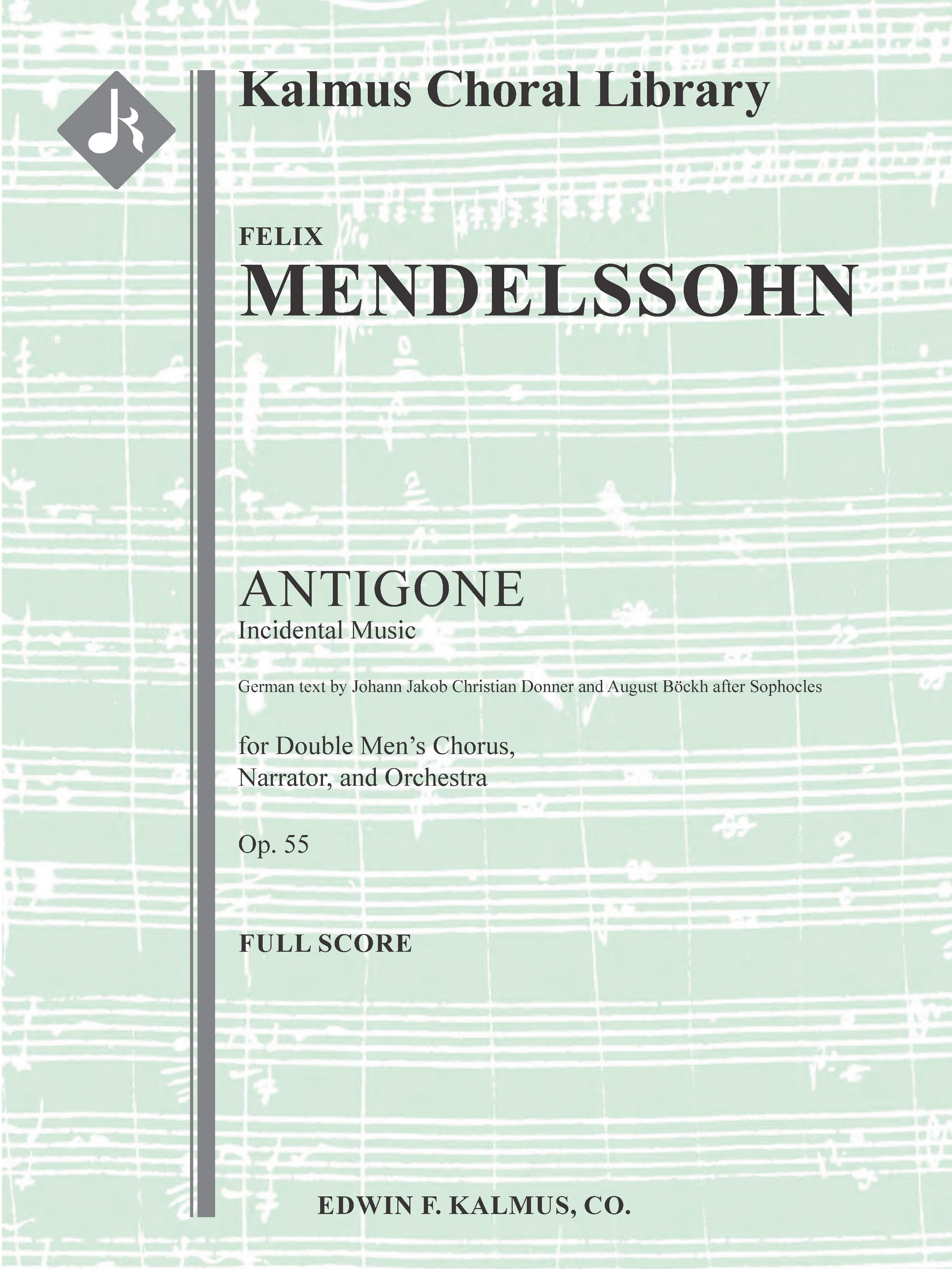 Antigone, Op. 55: Incidental Music Cover Image