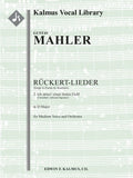 Songs to Poems by Rueckert; No. 2: Ich atmet' einen linden Duft!, medium voice (D, original key) Cover Image