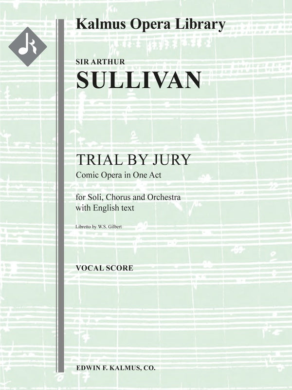 Trial by Jury (Original Version) Cover Image