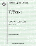 Gianni Schicchi (reduced orchestration) Cover Image
