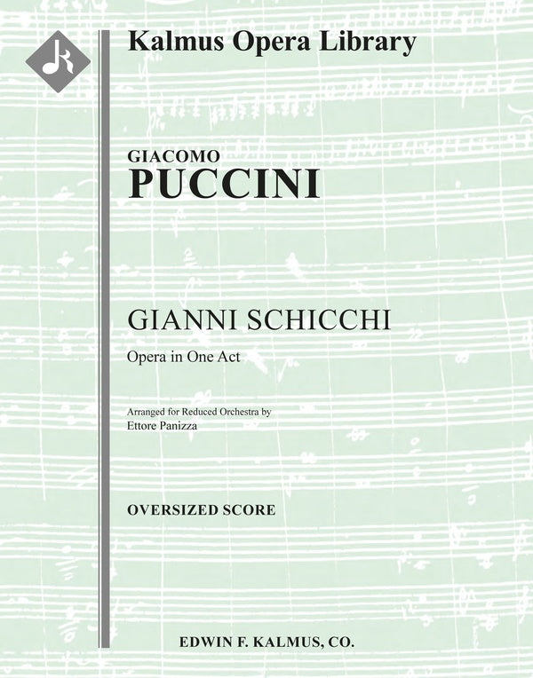 Gianni Schicchi (reduced orchestration) Cover Image
