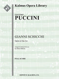 Gianni Schicchi (reduced orchestration) Cover Image