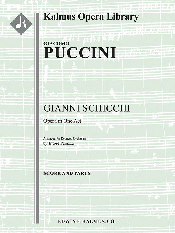 Gianni Schicchi (reduced orchestration): Light Opera, Orchestra