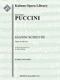 Gianni Schicchi (reduced orchestration) Cover Image