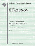 Concerto for Alto Saxophone in E-flat, Op. 109 Cover Image
