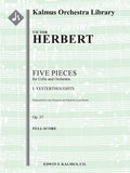 Five Pieces for Cello and Orchestra: I. Yesterthoughts, Op. 37 Cover Image