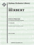 Five Pieces for Cello and Orchestra: IV. Ghazel Cover Image