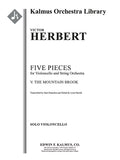 Five Pieces for Cello and Orchestra: V. The Mountain Brook Cover Image