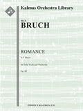 Romance in F for Viola and Orchestra, Op. 85 Cover Image
