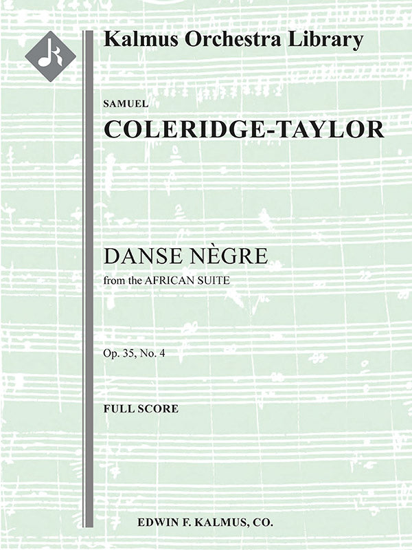 African Suite, Op. 35, No. 4: Danse Negre Cover Image