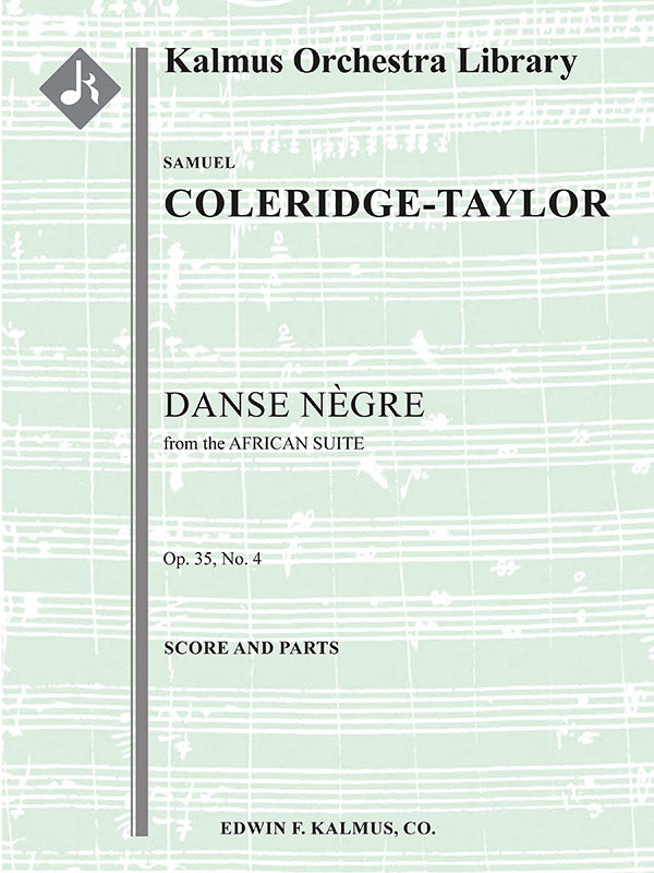 African Suite, Op. 35, No. 4: Danse Negre Cover Image