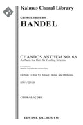 Chandos Anthem No. 6a: As Pants the Hart for Cooling Streams, HWV 251b (2nd version; Fiebig/Schneider) Cover Image