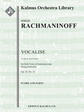 Vocalise, Op. 34, No. 14 (C# minor) Cover Image