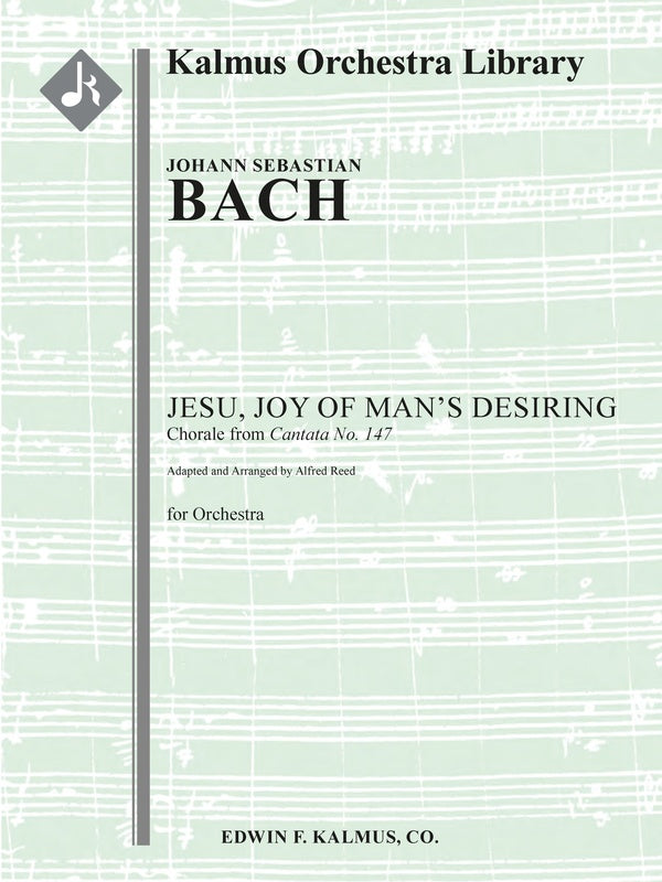 Jesu, Joy of Man's Desiring (Cantata No. 147: Herz und Mond und Tat und Leben, BWV 147: Jesu, Bleibet Meine Freude) Cover Image