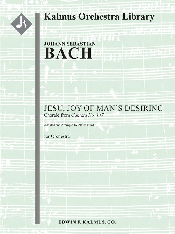 Jesu, Joy of Man's Desiring (Cantata No. 147: Herz und Mond und Tat und Leben, BWV 147: Jesu, Bleibet Meine Freude) Cover Image