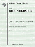 Der Stern von Bethlehem, Op. 164 (The Star of Bethlehem) Cover Image