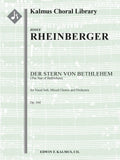 Der Stern von Bethlehem, Op. 164 (The Star of Bethlehem) Cover Image